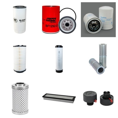 LIEBHERR A 314 LITRONIC Filter Service Kit w/Deutz TCD2013L04/062V Eng.   YR  2008-