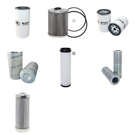 LIEBHERR A 316 Filter Service Kit w/Deutz BF4M1013 Eng. SN  -539