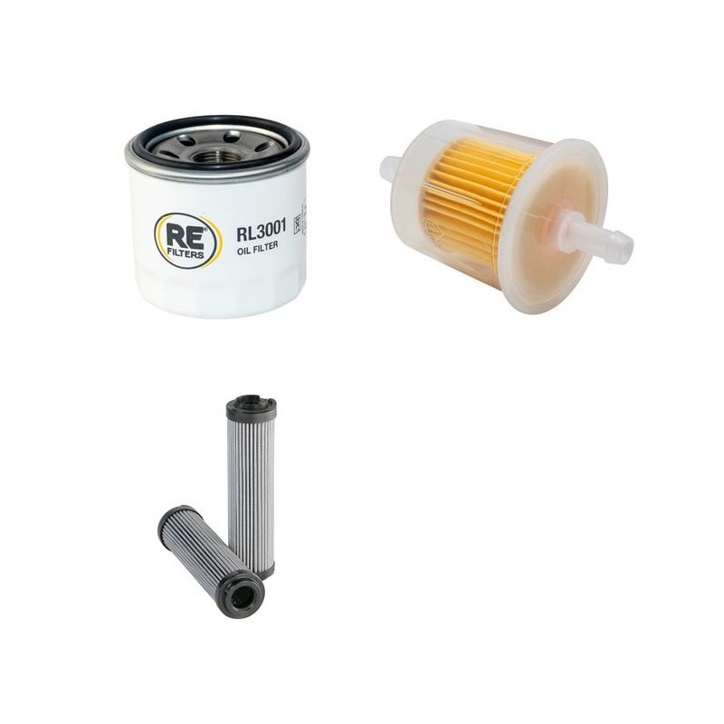 BASKET PLATFORM SPYDER 18.90 PRO Filter Service Kit w/Kubota Z482 Eng.   YR  2014