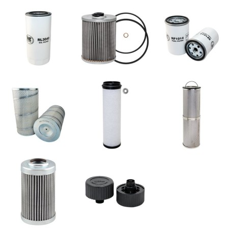 LIEBHERR A 900 B LITRONIC Filter Service Kit w/Deutz F4L912/913 Eng. SN  -6334