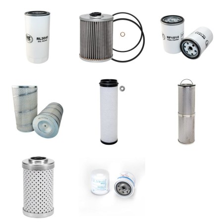 LIEBHERR A 900 B LITRONIC Filter Service Kit w/Deutz F4L912/913 Eng. SN  6335-