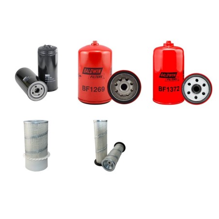 LIEBHERR A 902 Filter Service Kit Air Oil Fuel Filters w/LIEBHERR D904NA Eng.