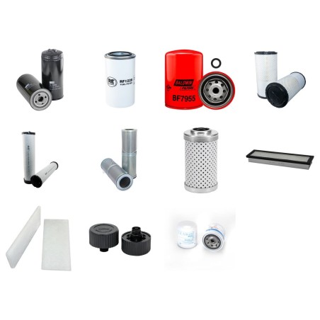 LIEBHERR A 904 C LITRONIC Filter Service Kit w/LIEBHERR  Eng. SN  18717- YR  2004-  439/440/441