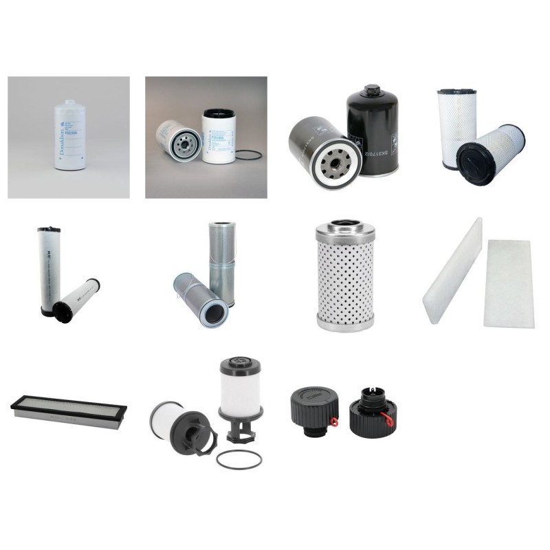 LIEBHERR A 904 C LITRONIC Filter Service Kit w/LIEBHERR D934S-A-6 Eng. SN  1004-45581 YR  2008-