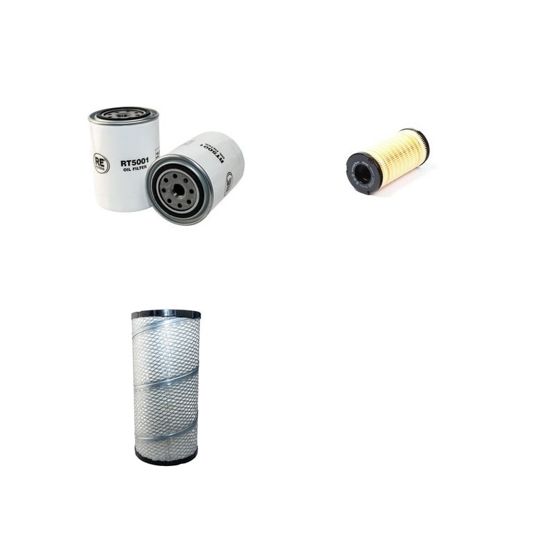 BATEMAG P 100 Filter Service Kit Air Oil Fuel Filters w/Perkins  Eng.