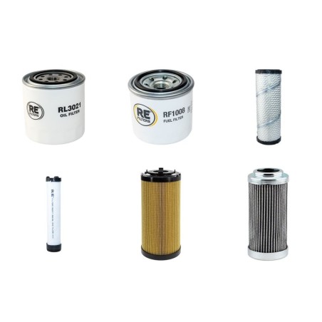 BATEMAG P 40 Filter Service Kit w/Kubota V1505T Eng.