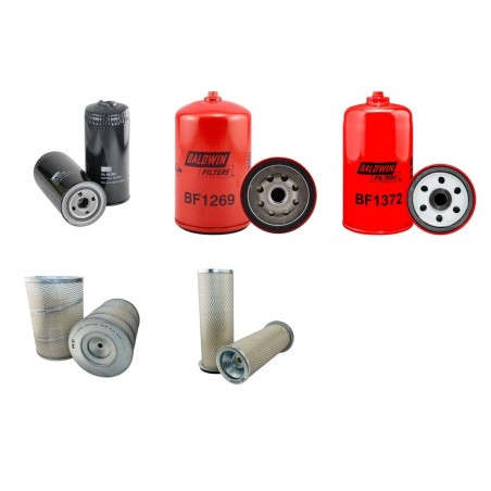 LIEBHERR A 912 Filter Service Kit Air Oil Fuel Filters w/LIEBHERR D904NA Eng.