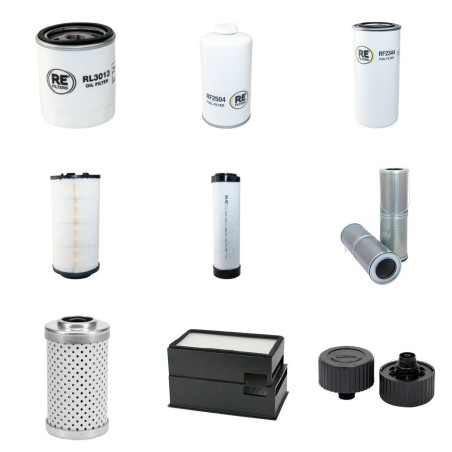 LIEBHERR A 912 Filter Service Kit w/LIEBHERR  Eng. SN  74763- YR  2014-  1187