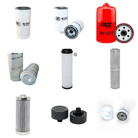 LIEBHERR A 912 LITRONIC Filter Service Kit w/LIEBHERR D906NA Eng. SN  3191-4999