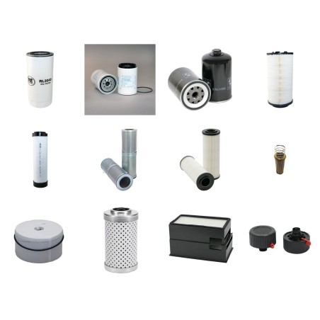 LIEBHERR A 918 COMPACT Filter Service Kit w/LIEBHERR D834 Eng.   YR  2011-