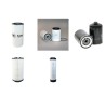 LIEBHERR A 918 COMPACT Filter Service Kit Air Oil Fuel Filters w/LIEBHERR D834 Eng.   YR  2011-