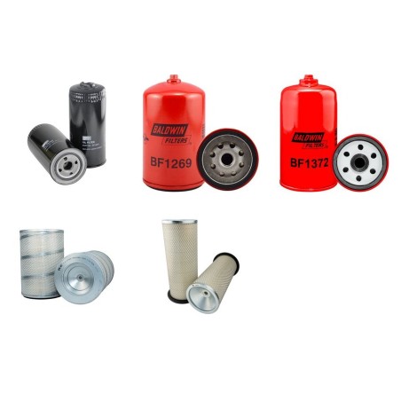 LIEBHERR A 922 HDS Filter Service Kit Air Oil Fuel Filters w/LIEBHERR D904T Eng.