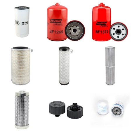 LIEBHERR A 922 LITRONIC Filter Service Kit    SN  3087-4999    421/497