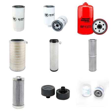 LIEBHERR A 922 LITRONIC Filter Service Kit    SN  4000-4999    628