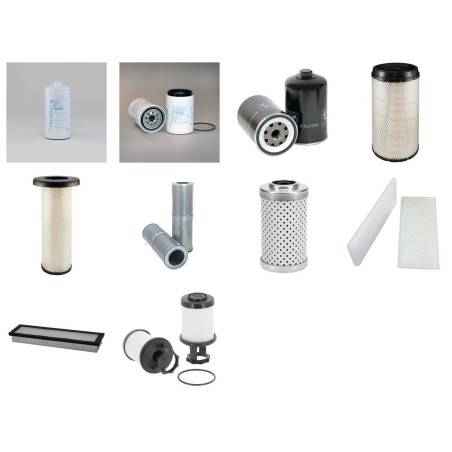 LIEBHERR A 924 C LITRONIC Filter Service Kit w/LIEBHERR D934LA6 Eng. SN  1049-35475 YR  2007-