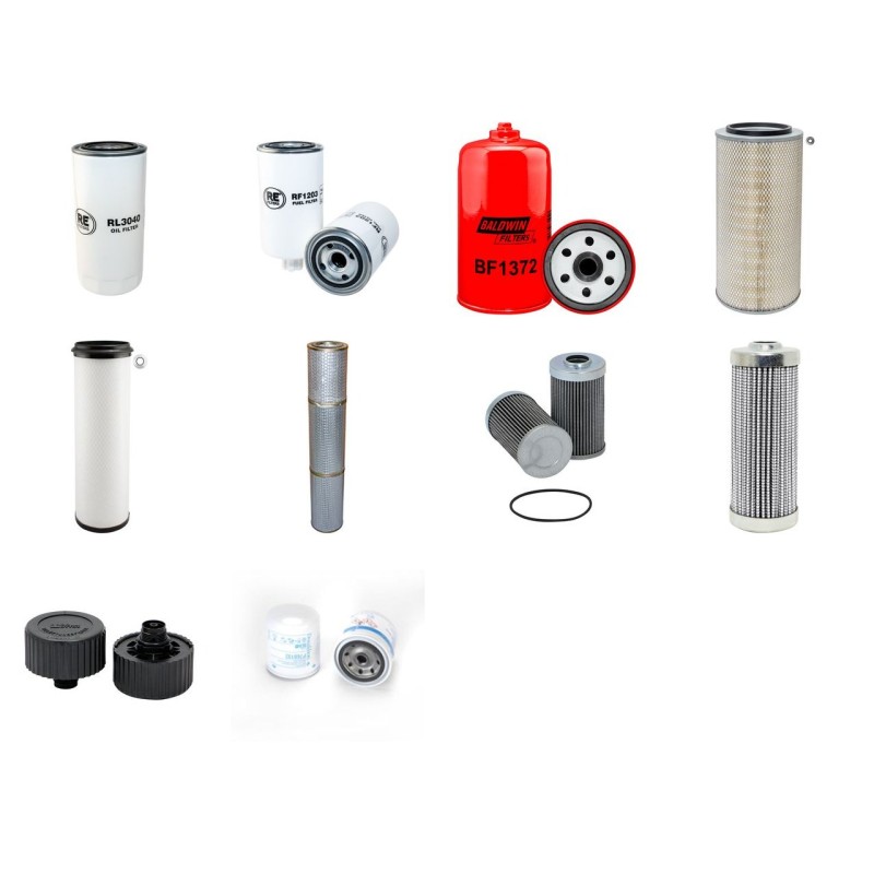 LIEBHERR A 932 LITRONIC Filter Service Kit w/LIEBHERR  Eng. SN  5326-
