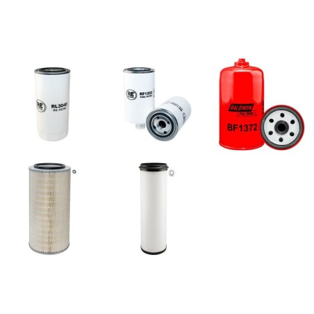 LIEBHERR A 932 LITRONIC Filter Service Kit Air Oil Fuel Filters w/LIEBHERR  Eng. SN  5326-