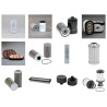 LIEBHERR A 934 C LITRONIC Filter Service Kit w/LIEBHERR D934L Eng.   YR  2007-