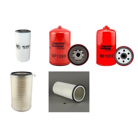 LIEBHERR A 942 Filter Service Kit Air Oil Fuel Filters w/LIEBHERR  Eng.
