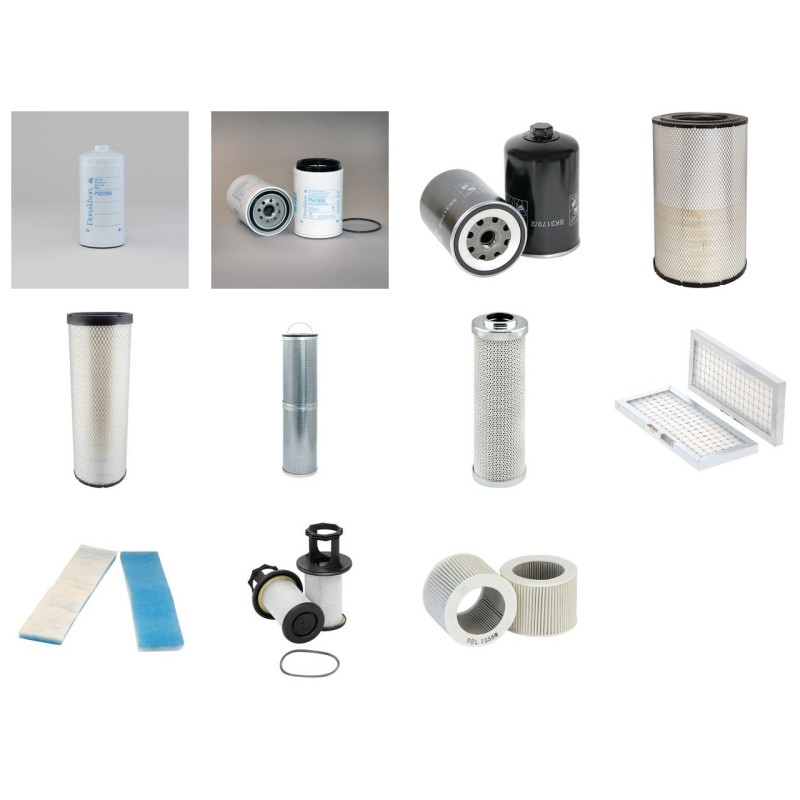 LIEBHERR HS 825 HCD Filter Service Kit w/LIEBHERR D936LA6 Eng.