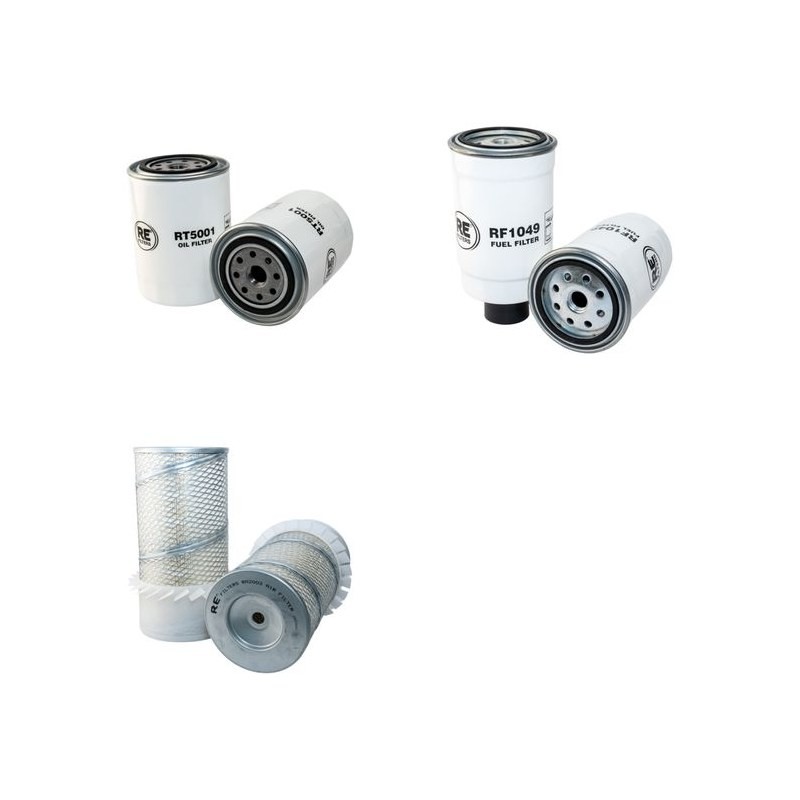BATTIONI PAGANI HT 5 KU Filter Service Kit Air Oil Fuel Filters w/Perkins  Eng.