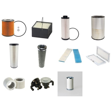 LIEBHERR HS 845 HD Filter Service Kit w/MAN D846A7 Eng.