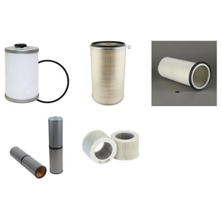 LIEBHERR HS 870 Filter Service Kit w/MERCEDES  Eng.