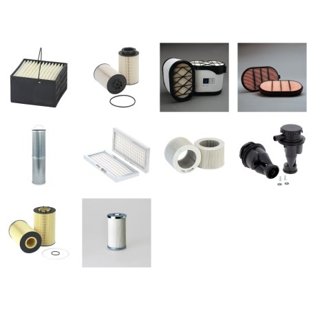 LIEBHERR HS 875 HD Filter Service Kit w/LIEBHERR D9508A7 Eng.
