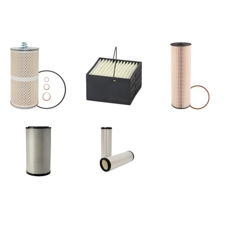 LIEBHERR HS 875 HD Filter Service Kit w/MAN D2842LE103 Eng.