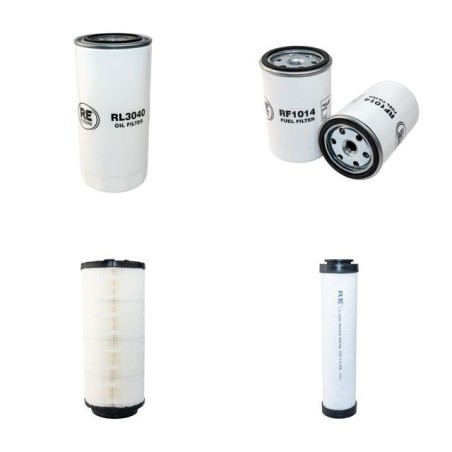 LIEBHERR HTM 1204 Filter Service Kit Air Oil Fuel Filters w/Deutz  Eng.   YR  2012