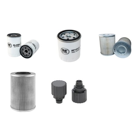 LIEBHERR L 506 Filter Service Kit w/Deutz F4L1011 Eng. SN  1242-    371