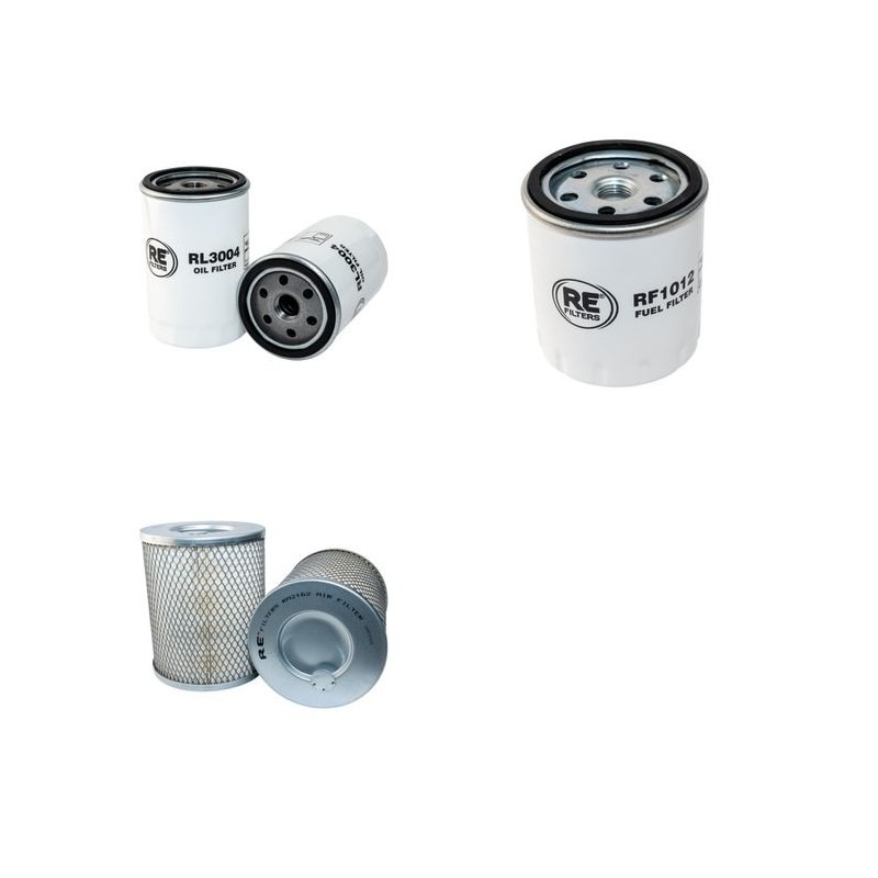 LIEBHERR L 506 Filter Service Kit Air Oil Fuel Filters w/Deutz F4L1011 Eng. SN  1242-    371