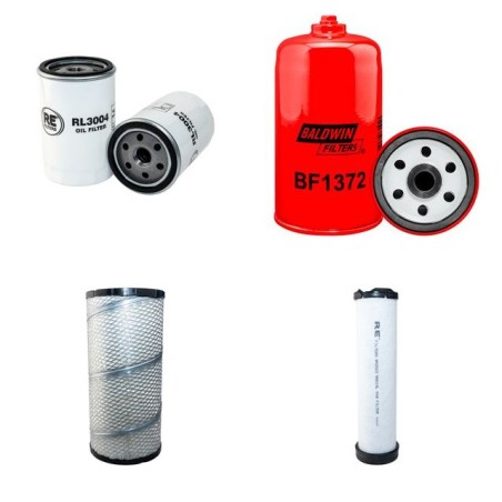 LIEBHERR L 507 Filter Service Kit Air Oil Fuel Filters w/Deutz  Eng. SN  2502-9090    427