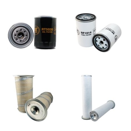LIEBHERR L 508 Filter Service Kit Air Oil Fuel Filters w/Deutz F3/4L913 Eng. SN  0101-    232