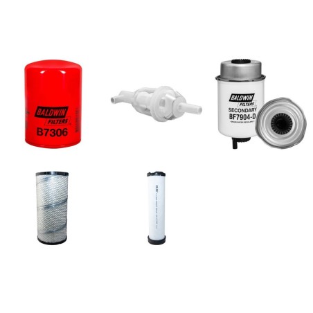 LIEBHERR L 510 Filter Service Kit Air Oil Fuel Filters w/LIEBHERR D405T-01 Eng. SN  0101- YR  2004-  782