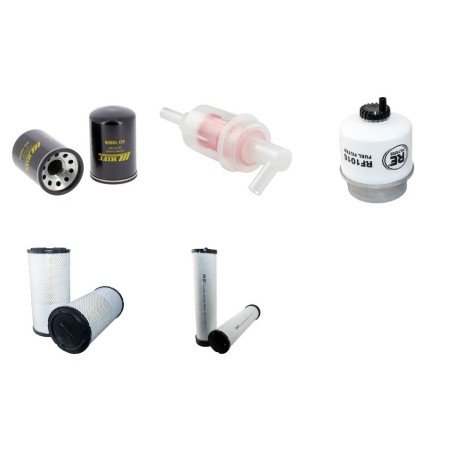 LIEBHERR L 512 Filter Service Kit Air Oil Fuel Filters w/JOHN DEERE  Eng. SN  0101-    466