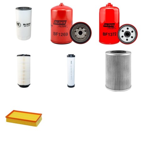 LIEBHERR L 512 Filter Service Kit w/LIEBHERR D904NA Eng. SN  0320-    430