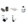 LIEBHERR L 514 Filter Service Kit Air Oil Fuel Filters w/JOHN DEERE  Eng. SN  0101-    467