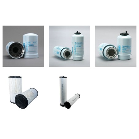 LIEBHERR L 538 Z Filter Service Kit Air Oil Fuel Filters w/JOHN DEERE 4045HF286 Eng.   YR  2013