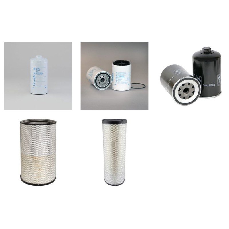 LIEBHERR L 550 2+2 Filter Service Kit Air Oil Fuel Filters w/LIEBHERR  Eng. SN  0101- YR  2011-  456