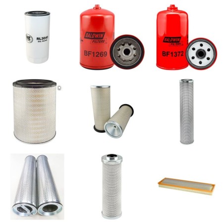 LIEBHERR L 551 Filter Service Kit w/LIEBHERR D906TI Eng. SN  0813-0925