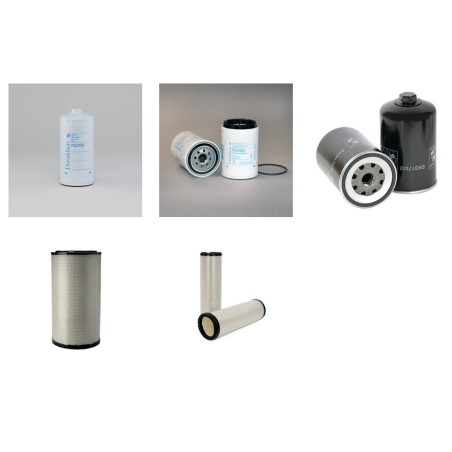 LIEBHERR L 586 Filter Service Kit Air Oil Fuel Filters w/LIEBHERR D936LA6 Eng. SN  22300- YR  2006-  461