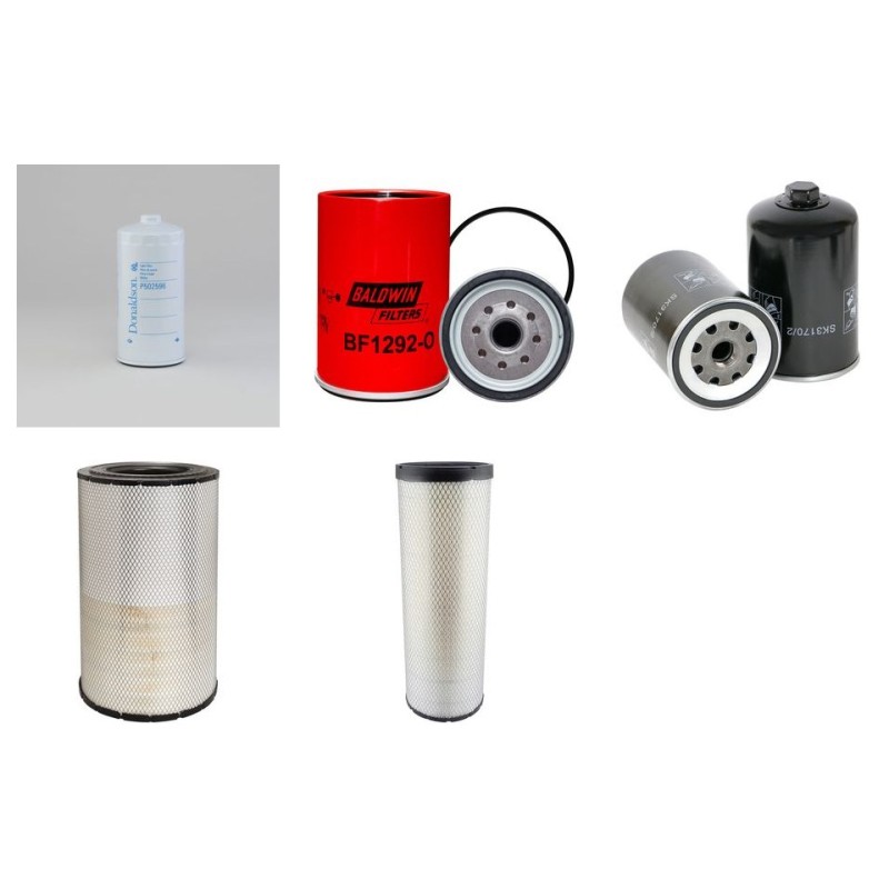 LIEBHERR LB 24 Filter Service Kit Air Oil Fuel Filters w/LIEBHERR D936LA6TIER3 Eng.   YR  2008-