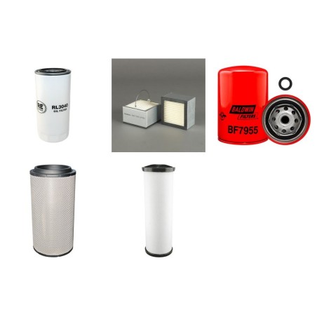 LIEBHERR LHM 150 Filter Service Kit Air Oil Fuel Filters w/LIEBHERR  Eng.