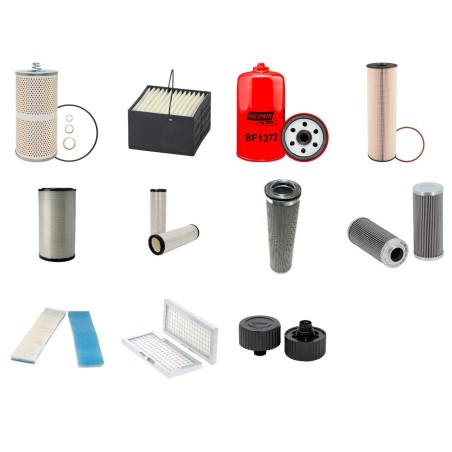 LIEBHERR LRB 255 M Filter Service Kit w/MAN D2842LE Eng.