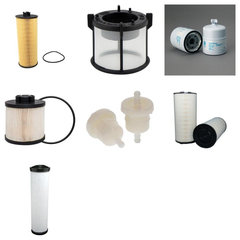 LIEBHERR LTM 1030-2 Filter Service Kit Air Oil Fuel Filters w/MERCEDES OM906LA Eng.