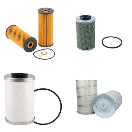 LIEBHERR LTM 1090 Filter Service Kit Air Oil Fuel Filters w/MERCEDES  Eng.