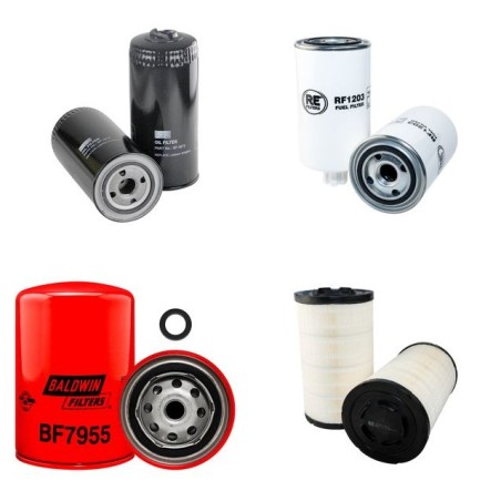 LIEBHERR LTM 1090-3 Filter Service Kit Air Oil Fuel Filters w/LIEBHERR  Eng.   YR  2003-