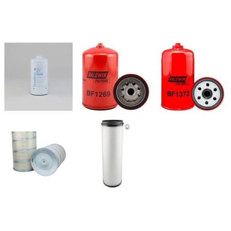 LIEBHERR LTM 1120-1 Filter Service Kit Air Oil Fuel Filters w/LIEBHERR D9408TI Eng.