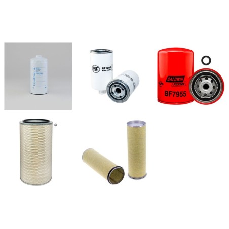 LIEBHERR LTM 1250-1 Filter Service Kit Air Oil Fuel Filters w/LIEBHERR D9408TI Eng.   YR  02.01-
